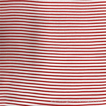 Tecido de riscas 100% rayon para meninas em atacado